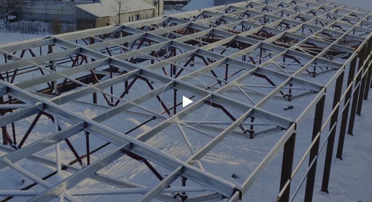 Быстровозводимое здание производственно-складского назначения в г. Бронницы